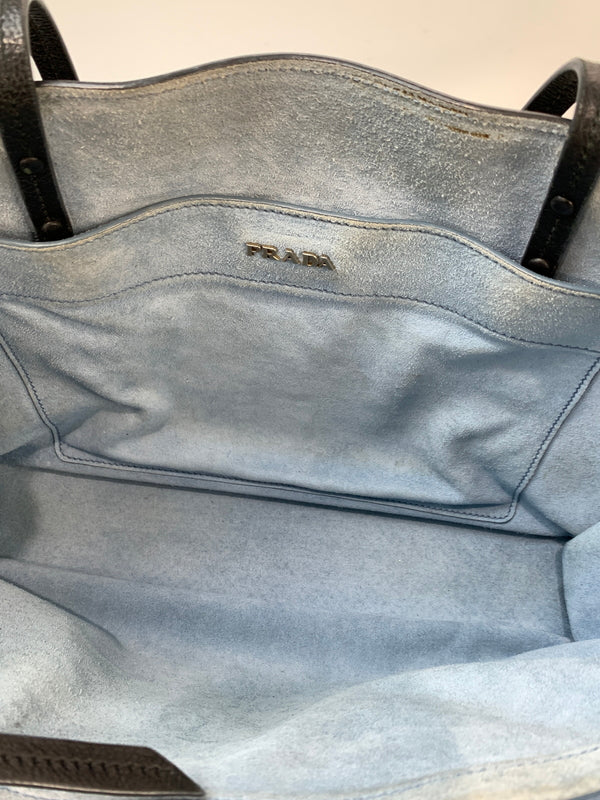 【現状渡し品】【レディース】 PRADA プラダ TOTE BAG 1BG122 エティケット トートバッグ カバン 180-260821-yn-03-min カラー：ブラック 万代Net店