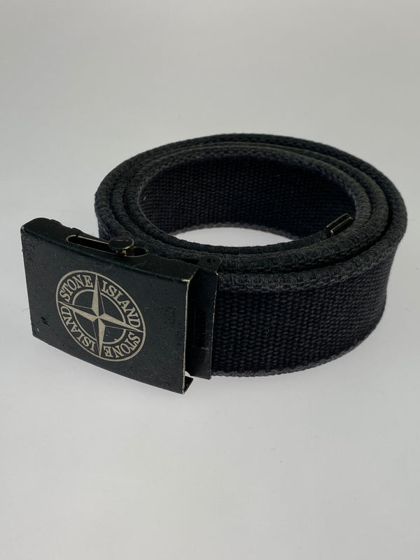 【中古品】【メンズ】 STONE ISLAND ストーンアイランド ガチャベルト 小物 205-260821-hu-16-min カラー：ブラック 万代Net店