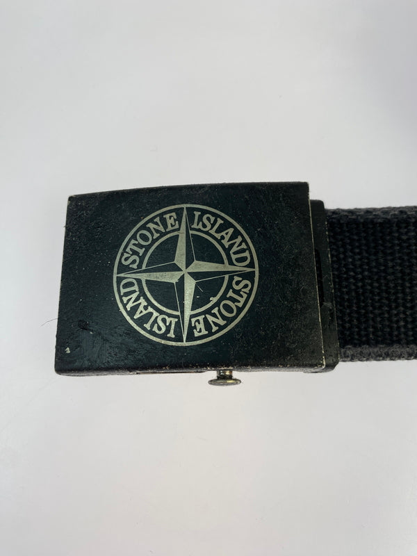 【中古品】【メンズ】 STONE ISLAND ストーンアイランド ガチャベルト 小物 205-260821-hu-16-min カラー：ブラック 万代Net店