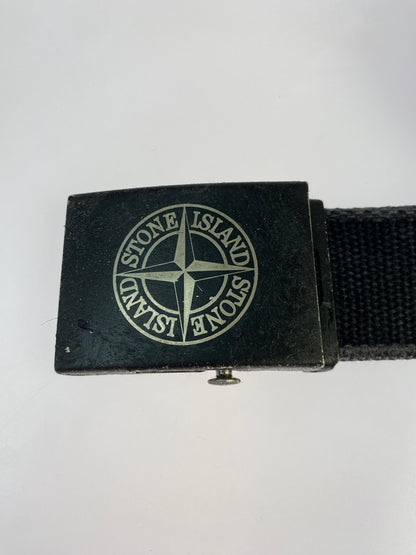 【中古品】【メンズ】 STONE ISLAND ストーンアイランド ガチャベルト 小物 205-260821-hu-16-min カラー：ブラック 万代Net店