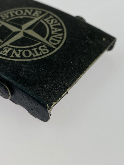 【中古品】【メンズ】 STONE ISLAND ストーンアイランド ガチャベルト 小物 205-260821-hu-16-min カラー：ブラック 万代Net店