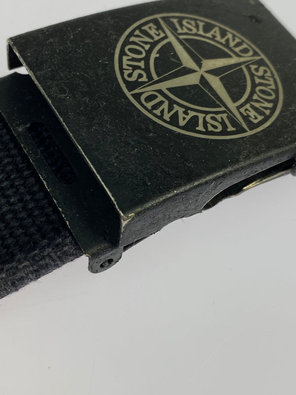 【中古品】【メンズ】 STONE ISLAND ストーンアイランド ガチャベルト 小物 205-260821-hu-16-min カラー：ブラック 万代Net店