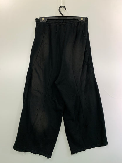 【中古品】【メンズ】 NEEDLES ニードルス DECONSTRUCTED H.D. SWEATPANT RW337 デコンストラクテッド スウェットパンツ メンズ ボトムス 151-260818-em-48-min サイズ：S カラー：ブラック 万代Net店