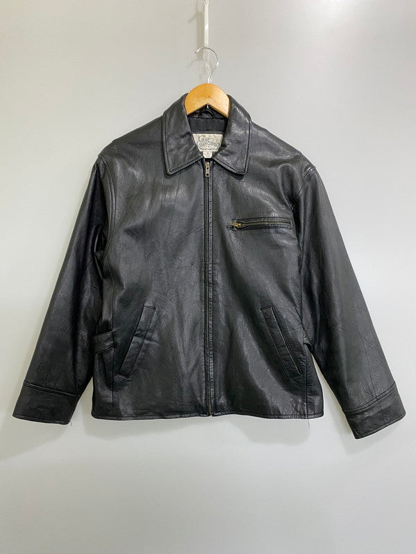【中古品】【メンズ】 COAT COLLECTIBLES コート コレクティブルズ レザージャケット 上着 アウター 146-260821-hu-42-min サイズ：M カラー：ブラック 万代Net店