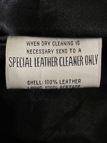 【中古品】【メンズ】 COAT COLLECTIBLES コート コレクティブルズ レザージャケット 上着 アウター 146-260821-hu-42-min サイズ：M カラー：ブラック 万代Net店