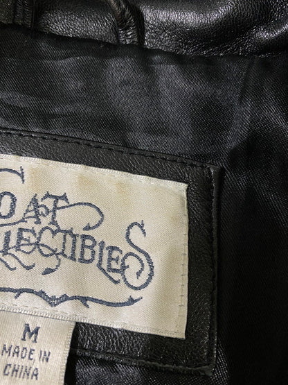 【中古品】【メンズ】 COAT COLLECTIBLES コート コレクティブルズ レザージャケット 上着 アウター 146-260821-hu-42-min サイズ：M カラー：ブラック 万代Net店