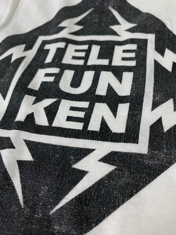 【現状渡し品】【メンズ】 TELEFUNKEN テレファンクン 90's S/S TEE 90年代 ショートスリーブ Tシャツ 半袖Tシャツ トップス 146-260821-yn-05-min サイズ：XL カラー：ホワイト 万代Net店
