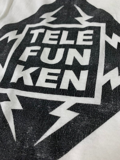 【現状渡し品】【メンズ】 TELEFUNKEN テレファンクン 90's S/S TEE 90年代 ショートスリーブ Tシャツ 半袖Tシャツ トップス 146-260821-yn-05-min サイズ：XL カラー：ホワイト 万代Net店