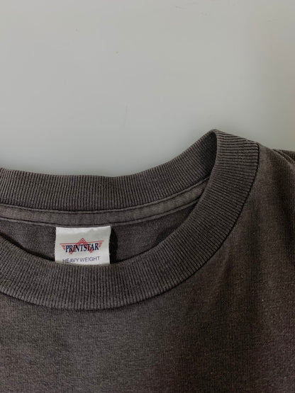 【中古品】【メンズ】 USED ユーズド SAC A DEPECHE S/S TEE ショートスリーブTシャツ 半袖Tシャツ トップス 146-260821-yn-06-min サイズ：M カラー：ダークグレー 万代Net店