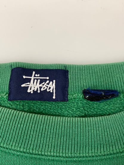 【中古品】【メンズ】 OLD STUSSY オールド ステューシー 90S BIG LOGO SWEATSHIRT 90年代 ビッグ ロゴ スウェットシャツ トレーナー メンズ 長袖 トップス 146-260820-em-13-min カラー：グリーン 万代Net店