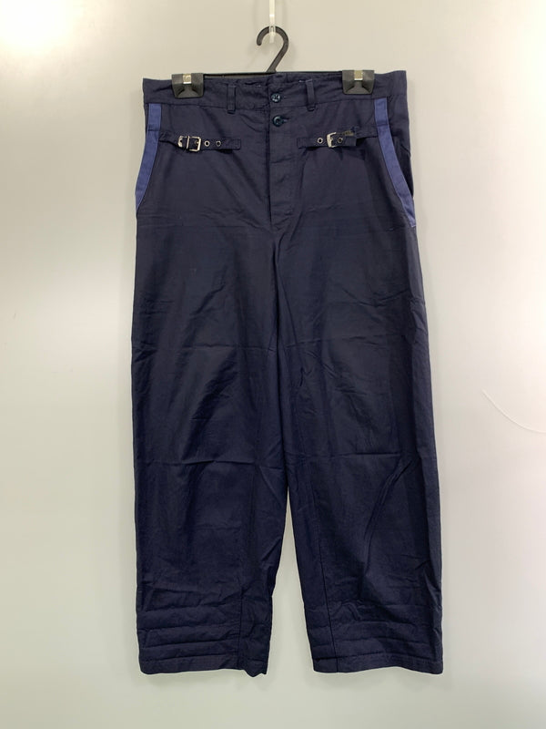 【現状渡し品】【メンズ】 MARITHE FRANCOIS GIRBAUD マリテフランソワジルボー ポリエステル ワイドパンツ ボトムス 157-260822-hu-31-min カラー：ネイビー 万代Net店
