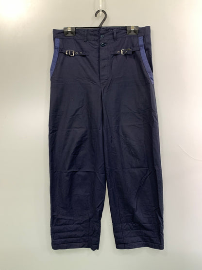 【現状渡し品】【メンズ】 MARITHE FRANCOIS GIRBAUD マリテフランソワジルボー ポリエステル ワイドパンツ ボトムス 157-260822-hu-31-min カラー：ネイビー 万代Net店