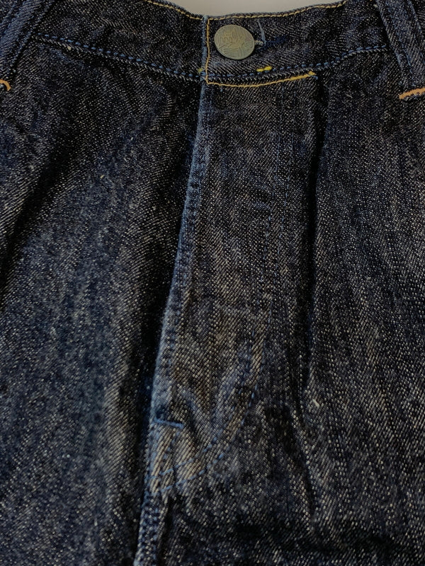 【中古品】【メンズ】 EVISU YAMAME エヴィス ヤマネ パンダロゴ DENIM PANT デニム パンツ ボトムス ジーパン 156-260822-hu-32-min サイズ：36×33 カラー：インディゴ 万代Net店