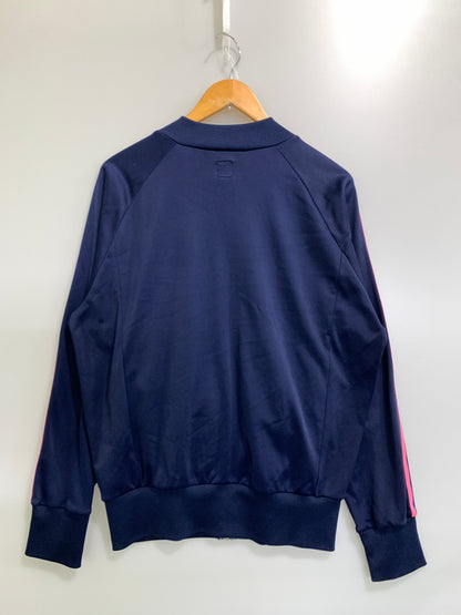 【中古品】【メンズ】 ADIDAS アディダス トラックジャケット 90S 黒タグ メンズ トップス ジャージ 長袖 146-260820-em-16-min サイズ：L カラー：ネイビー/ピンク 万代Net店