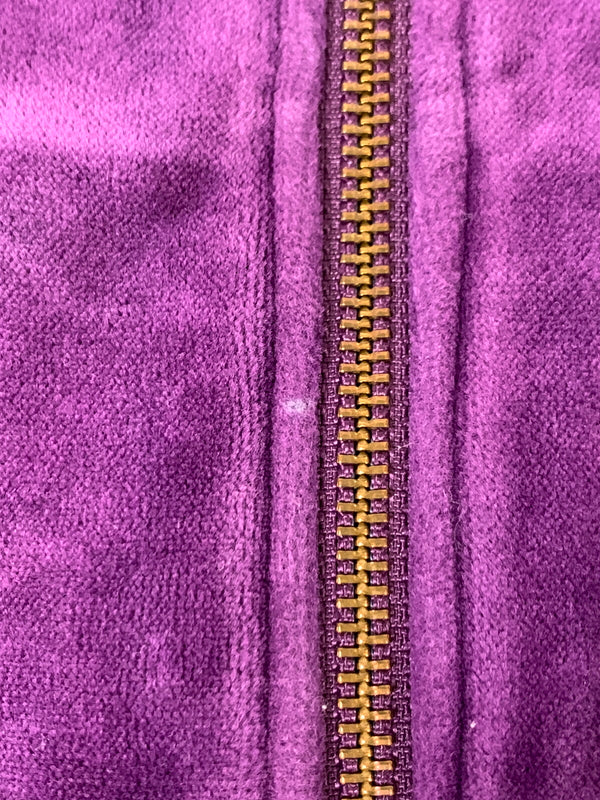 【中古品】【メンズ】 ADIDAS アディダス ベロア トラックジャケット JD1036 万国旗 メンズ トップス ジャージ 長袖 146-260820-em-17-min サイズ：M カラー：パープル/ライトオレンジ 万代Net店