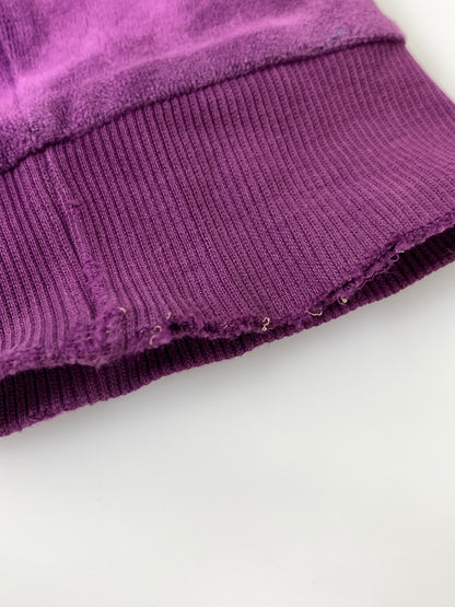 【中古品】【メンズ】 ADIDAS アディダス ベロア トラックジャケット JD1036 万国旗 メンズ トップス ジャージ 長袖 146-260820-em-17-min サイズ：M カラー：パープル/ライトオレンジ 万代Net店