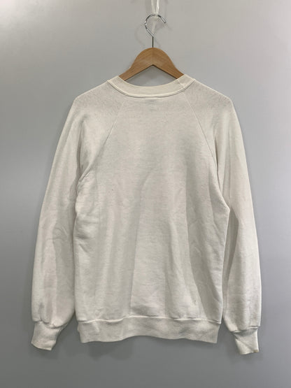 【現状渡し品】【メンズ】 DISNEY ディズニー 80S MINNIE LS SWEAT SHIRT 80年代 ミニー ロングスリーブ スウェット シャツ トレーナー 長袖 146-260822-hu-23-min サイズ：M カラー：ホワイト 万代Net店