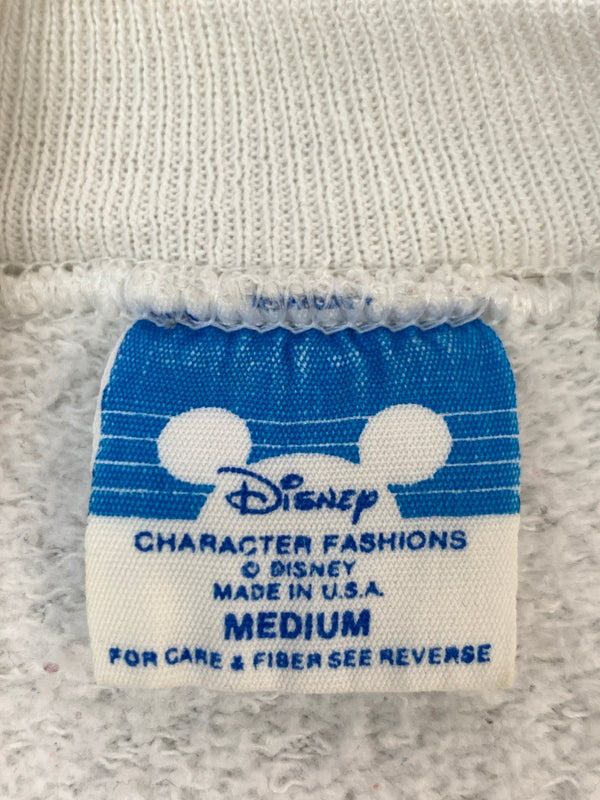 【現状渡し品】【メンズ】 DISNEY ディズニー 80S MINNIE LS SWEAT SHIRT 80年代 ミニー ロングスリーブ スウェット シャツ トレーナー 長袖 146-260822-hu-23-min サイズ：M カラー：ホワイト 万代Net店