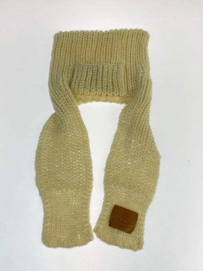 【中古品】【レディース】 VIVIENNE WESTWOOD ヴィヴィアンウエストウッド ウッドキャットイヤー ニット帽 帽子 185-260821-hu-34-min カラー：クリーム色系 万代Net店