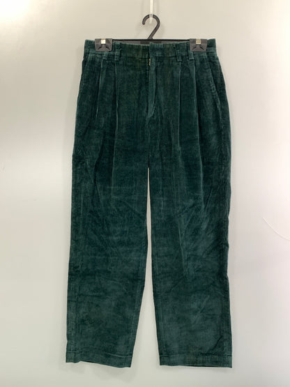 【中古品】【メンズ】 EDDIE BAUER エディー バウアー 80'S コーデュロイパンツ 80年代 ヴィンテージ ボトムス 157-260822-hu-33-min サイズ：32×30 カラー：グリーン 万代Net店