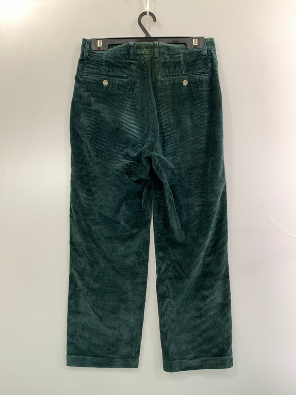 【中古品】【メンズ】 EDDIE BAUER エディー バウアー 80'S コーデュロイパンツ 80年代 ヴィンテージ ボトムス 157-260822-hu-33-min サイズ：32×30 カラー：グリーン 万代Net店