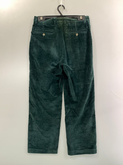 【中古品】【メンズ】 EDDIE BAUER エディー バウアー 80'S コーデュロイパンツ 80年代 ヴィンテージ ボトムス 157-260822-hu-33-min サイズ：32×30 カラー：グリーン 万代Net店