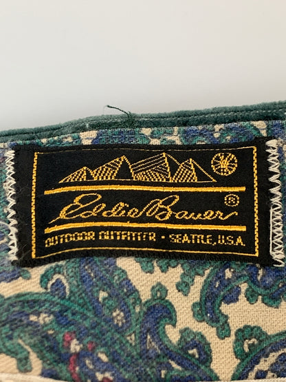 【中古品】【メンズ】 EDDIE BAUER エディー バウアー 80'S コーデュロイパンツ 80年代 ヴィンテージ ボトムス 157-260822-hu-33-min サイズ：32×30 カラー：グリーン 万代Net店