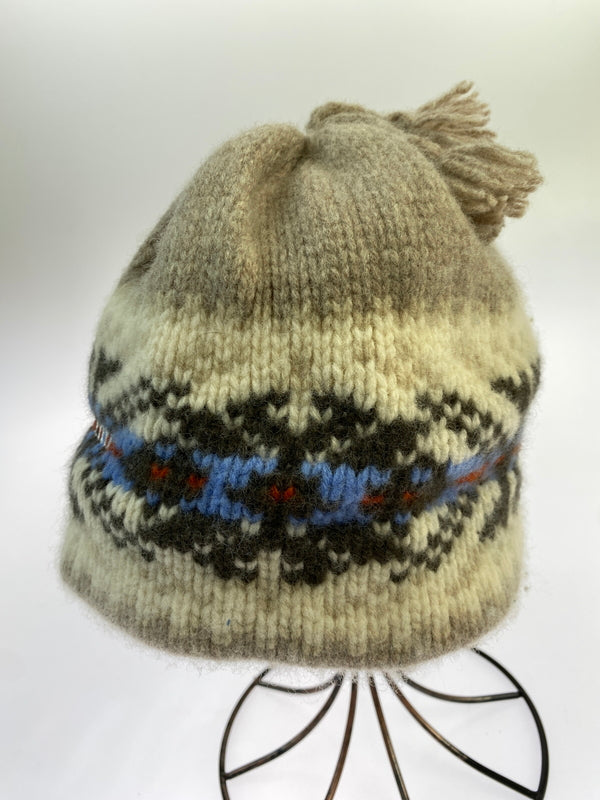 【中古品】【メンズ】 SUPREME シュプリーム TASSEL BEANIE タッセル ビーニー ニット帽 帽子 185-260821-hu-35-min カラー：ベージュ/ホワイト 万代Net店
