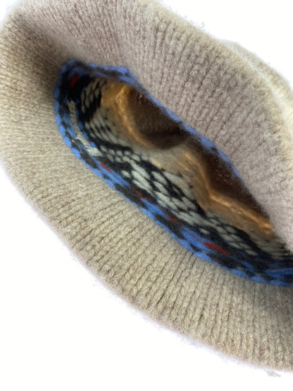 【中古品】【メンズ】 SUPREME シュプリーム TASSEL BEANIE タッセル ビーニー ニット帽 帽子 185-260821-hu-35-min カラー：ベージュ/ホワイト 万代Net店