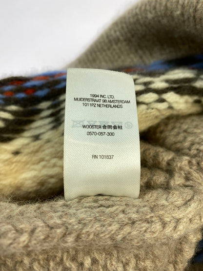 【中古品】【メンズ】 SUPREME シュプリーム TASSEL BEANIE タッセル ビーニー ニット帽 帽子 185-260821-hu-35-min カラー：ベージュ/ホワイト 万代Net店