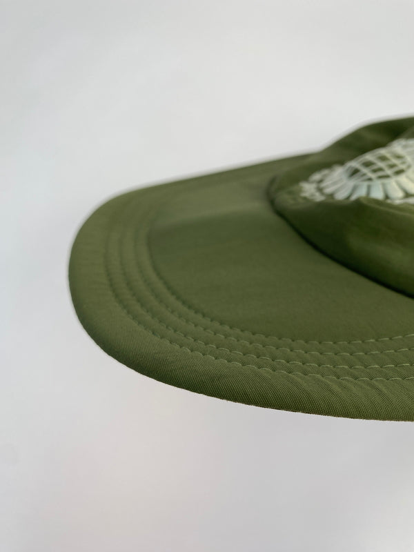 【中古品】【メンズ】 GARBAGE SOFT BRIM ガーベッジ ソフト ブリム 6 PANEL CAP キャップ 帽子 185-260821-hu-28-min サイズ：FREE カラー：カーキ 万代Net店