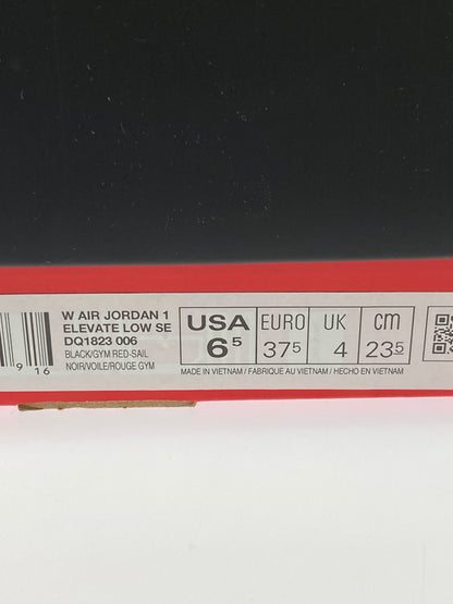 【中古品】【レディース】 NIKE ナイキ WOMEN'S AIR JORDAN 1 ELEVATE LOW BRED DQ1823-006 ウィメンズ エアジョーダン1 エレベート ロー ブレッド レディース スニーカー シューズ 靴 166-260820-em-27-min サイズ：23.5cm カラー：ブラック/レッド 万代Net店