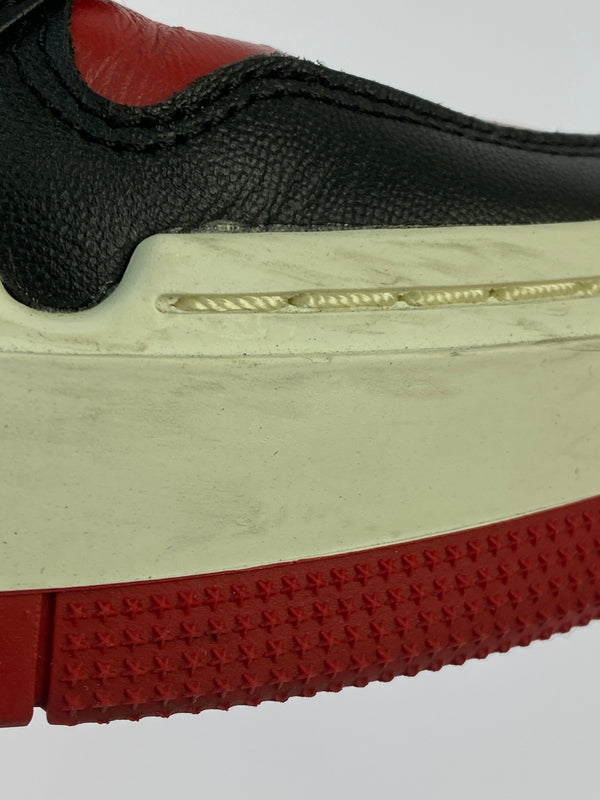 【中古品】【レディース】 NIKE ナイキ WOMEN'S AIR JORDAN 1 ELEVATE LOW BRED DQ1823-006 ウィメンズ エアジョーダン1 エレベート ロー ブレッド レディース スニーカー シューズ 靴 166-260820-em-27-min サイズ：23.5cm カラー：ブラック/レッド 万代Net店