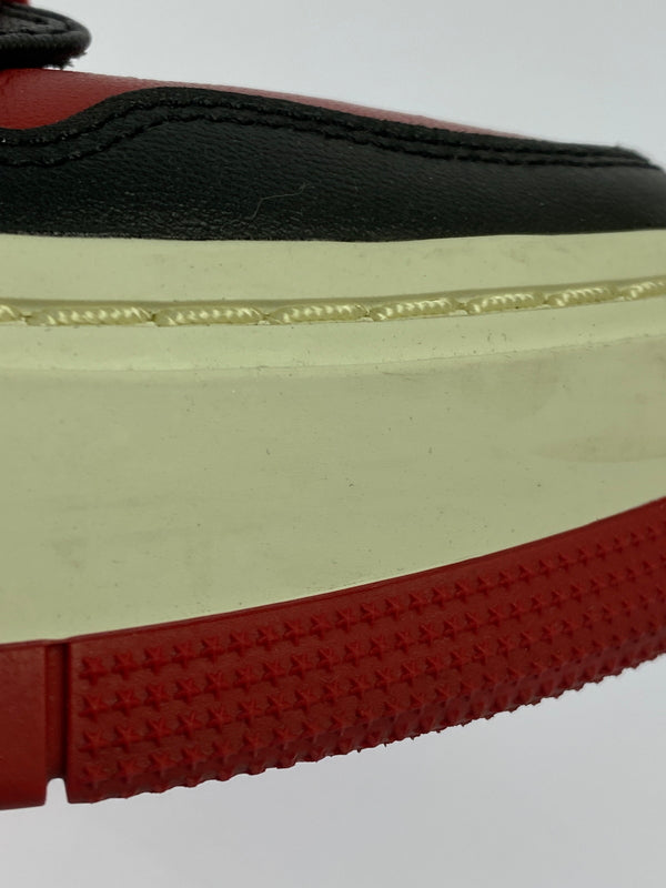 【中古品】【レディース】 NIKE ナイキ WOMEN'S AIR JORDAN 1 ELEVATE LOW BRED DQ1823-006 ウィメンズ エアジョーダン1 エレベート ロー ブレッド レディース スニーカー シューズ 靴 166-260820-em-27-min サイズ：23.5cm カラー：ブラック/レッド 万代Net店