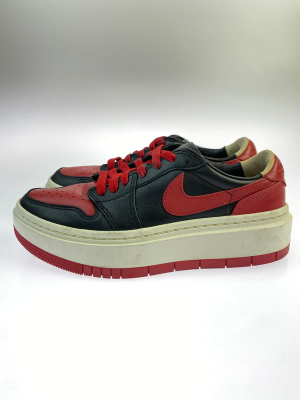 【中古品】【レディース】 NIKE ナイキ WOMEN'S AIR JORDAN 1 ELEVATE LOW BRED DQ1823-006 ウィメンズ エアジョーダン1 エレベート ロー ブレッド レディース スニーカー シューズ 靴 166-260820-em-27-min サイズ：23.5cm カラー：ブラック/レッド 万代Net店