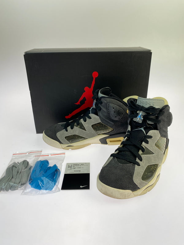 【中古品】【レディース】 NIKE ナイキ WOMEN'S AIR JORDAN 6 CK6635-001 ウィメンズ エアジョーダン6 レディース スニーカー シューズ 靴 166-260820-em-29-min サイズ：24.0cm カラー：SMOKE GREY 万代Net店