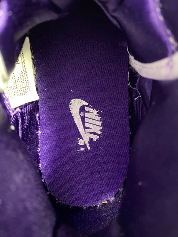 【中古品】【レディース】 NIKE ナイキ WOMEN'S AIR JORDAN 1 HIGH OG COURT PURPLE CD0461-151 ウィメンズ エアジョーダン1 ハイ OG コートパープル 166-260820-em-28-min サイズ：24.0cm カラー：WHITE/COURT PURPLE 万代Net店