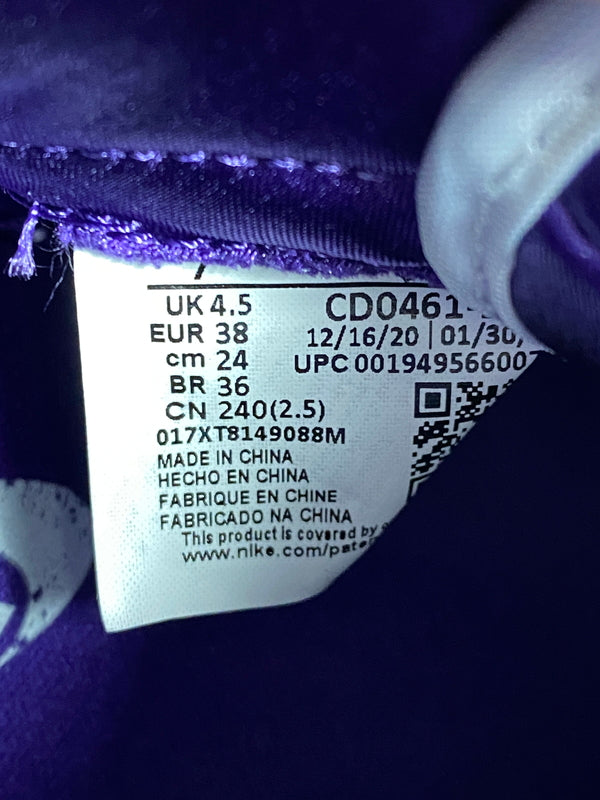 【中古品】【レディース】 NIKE ナイキ WOMEN'S AIR JORDAN 1 HIGH OG COURT PURPLE CD0461-151 ウィメンズ エアジョーダン1 ハイ OG コートパープル 166-260820-em-28-min サイズ：24.0cm カラー：WHITE/COURT PURPLE 万代Net店