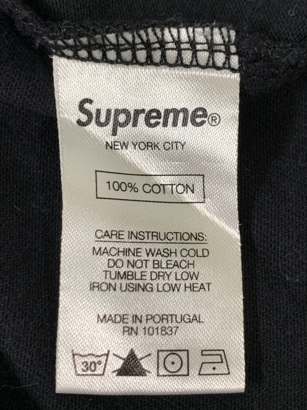 【中古品】【メンズ】 SUPREME シュプリーム NOTHING ELSE SS TEE 20SS ナッシング エルス ショートスリーブ トップ メンズ トップス 半袖 Tシャツ 149-260820-em-23-min サイズ：S カラー：ブラック 万代Net店