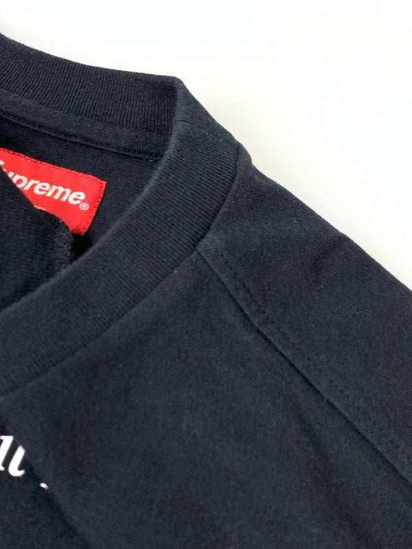 【中古品】【メンズ】 SUPREME シュプリーム NOTHING ELSE SS TEE 20SS ナッシング エルス ショートスリーブ トップ メンズ トップス 半袖 Tシャツ 149-260820-em-23-min サイズ：S カラー：ブラック 万代Net店