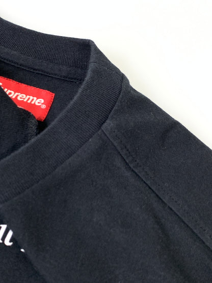 【中古品】【メンズ】 SUPREME シュプリーム NOTHING ELSE SS TEE 20SS ナッシング エルス ショートスリーブ トップ メンズ トップス 半袖 Tシャツ 149-260820-em-23-min サイズ：S カラー：ブラック 万代Net店