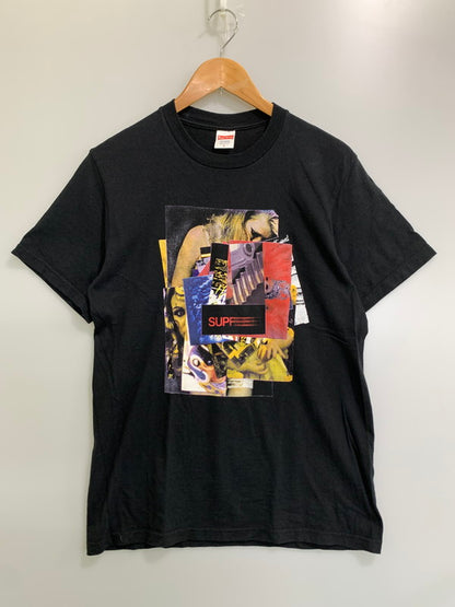 【中古品】【メンズ】 SUPREME シュプリーム 21AW STACK S/S TEE ショートスリーブTシャツ 半袖Tシャツ トップス 149-260821-yn-33-min サイズ：S カラー：ブラック 万代Net店
