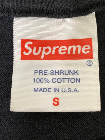 【中古品】【メンズ】 SUPREME シュプリーム 21AW STACK S/S TEE ショートスリーブTシャツ 半袖Tシャツ トップス 149-260821-yn-33-min サイズ：S カラー：ブラック 万代Net店
