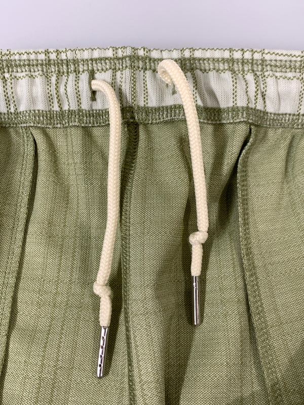 【中古品】【メンズ】 SCHOTT ショット PATTENED JERSEY TRACK PANTS 23SS パターン ジャージ トラックパンツ メンズ ボトムス 156-260820-em-03-min サイズ：XL カラー：ライトグリーン系 万代Net店