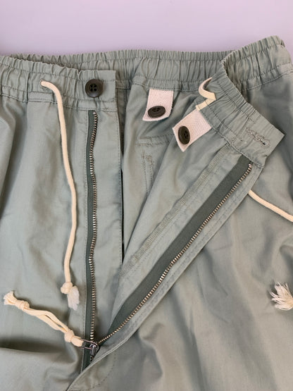 【中古品】【メンズ】 MAGIC STICK ENTERTAINMENT マジックスティック エンターテイメント EASY PANTS イージーパンツ ボトムス 153-260822-hu-34-min サイズ：M カラー：ライトグリーン 万代Net店