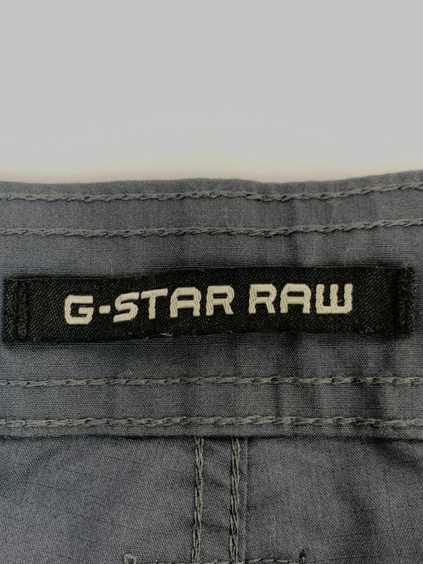【中古品】【メンズ】 G-STAR RAW ジースター ロゥ CORE REGULAR CARGO PANTS コア レギュラー カーゴ パンツ D24309-D308-860 ボトムス 152-260822-hu-35-min サイズ：36/30 カラー：グレー系 万代Net店