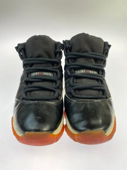 【中古品】【メンズ】 NIKE ナイキ AIR JORDAN 11 OG PLAYOFFS (1995) 130245 062 00 エアジョーダン11 OG プレーオフ メンズ スニーカー シューズ 靴 160-260820-em-32-min サイズ：26.5cm カラー：ブラック 万代Net店
