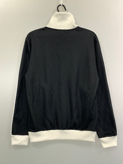 【中古品】【メンズ】 ADIDAS アディダス BLACK CLASIC TRACKTOP ブラック クラシック トラックトップ KE3527 ジャージ トップス 148-260822-hu-38-min サイズ：L カラー：ブラック/ホワイト 万代Net店