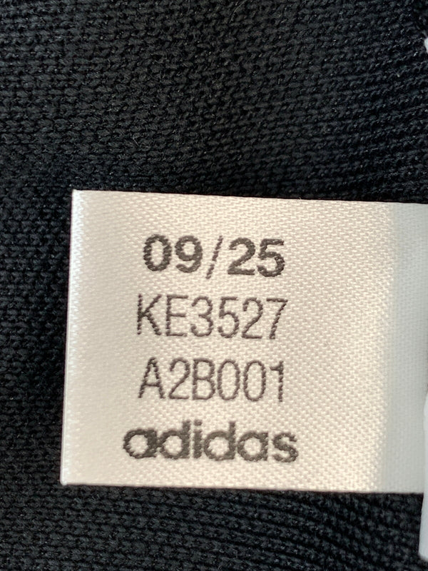 【中古品】【メンズ】 ADIDAS アディダス BLACK CLASIC TRACKTOP ブラック クラシック トラックトップ KE3527 ジャージ トップス 148-260822-hu-38-min サイズ：L カラー：ブラック/ホワイト 万代Net店