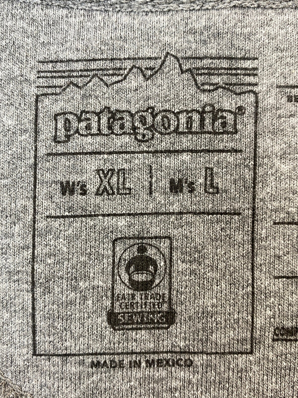 【中古品】【メンズ】 PATAGONIA パタゴニア PRINT SWEATSHIRT プリント スウェット シャツ 39626FA23 トレーナー トップス 144-260922-hu-33-min サイズ：L カラー：カーキグリーン（色あせ） 万代Net店